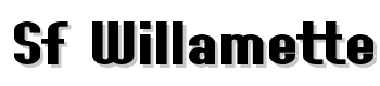 Sf-Willamette-Extended-Bold font